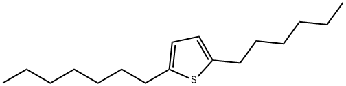 2-Heptyl-5-hexylthiophene Struktur