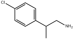 P-CHLORO-BETA-METHYL-PHENETHYLAMINE HYDROCHLORIDE Structure