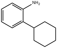 2-シクロヘキシルベンゼンアミン 化学構造式