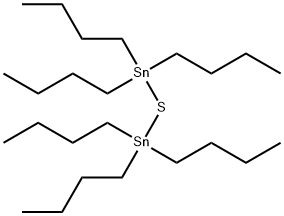 ビス(トリブチルスタンニル)スルフィド 化学構造式