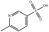 6-Methylpyridine-3-sulfonic acid Struktur