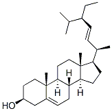 (3beta,22E,24R)-stigmasta-5,22-dien-3-ol Struktur