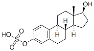 estradiol-3-sulfate 结构式