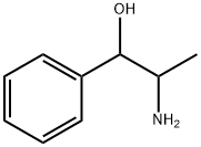 Benzenemethanol,  -alpha--(1-aminoethyl)- 结构式