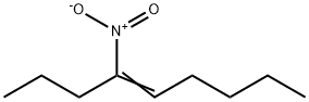 4-ニトロ-4-ノネン 化学構造式