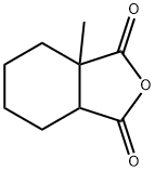 hexahydro-1-methylphthalic anhydride 结构式