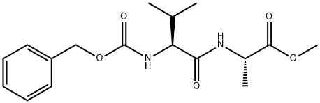 Z-Val-Ala-OMe 化学構造式