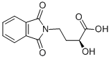 (S)-(+)-2-ヒドロキシ-4-フタルイミド酪酸 化学構造式