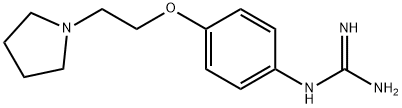 Guanidine, N-[4-[2-(1-pyrrolidinyl)ethoxy]phenyl]-|1-(4-(2-(吡咯烷-1-基)乙氧基)苯基)胍