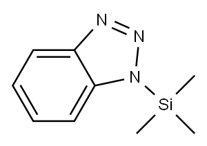 1-(三甲基硅基)苯并三氮唑 结构式
