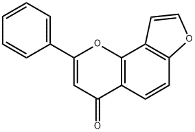 7,8-(Oxyvinylene)flavone Structure
