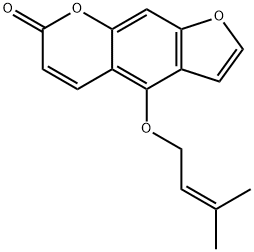 异欧前胡素, 482-45-1, 结构式