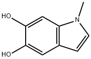 N-methyl-5,6-dihydroxyindole Structure