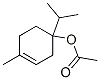 1-(isopropyl)-4-methylcyclohex-3-en-1-yl acetate  Struktur