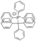 トリフェニルメチルトリフェニルホスホニウムクロリド 化学構造式