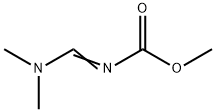 Carbamic acid, [(dimethylamino)methylene]-, methyl ester (9CI) Struktur