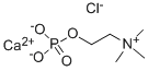 Calcium phosphorylcholine chloride Struktur