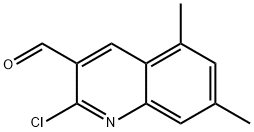 2-CHLORO-5,7-DIMETHYL-3-QUINOLINECARBALDEHYDE