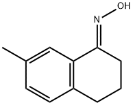 1(2H)-Naphthalenone,3,4-dihydro-7-methyl-,oxime,(1E)-(9CI) Structure
