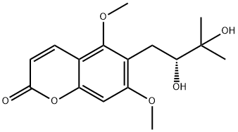 飞龙掌血内酯,483-90-9,结构式