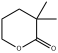 3,3-二甲基-四氢-吡喃-2-酮 结构式