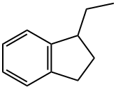 1-エチル-2,3-ジヒドロ-1H-インデン 化学構造式