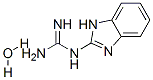 Guanidine,  1H-benzimidazol-2-yl-,  monohydrate  (9CI) Structure