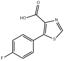 5-(4-fluorophenyl)-1,3-thiazole-4-carboxylic acid Structure