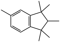 1,1,2,3,3,5-hexamethylindan Structure