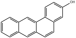 3-Hydroxybenz[A]Anthracene Structure