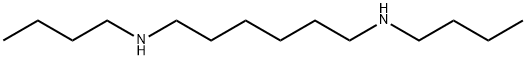 N,N'-二正丁基-1,6-己二胺,4835-11-4,结构式