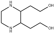 2,3-Piperazinediethanol(7CI,8CI) Struktur