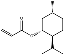 丙烯酸-L-薄荷酯,4835-96-5,结构式
