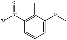 2-メトキシ-6-ニトロトルエン 化学構造式
