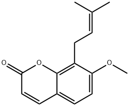 蛇床子素,484-12-8,结构式