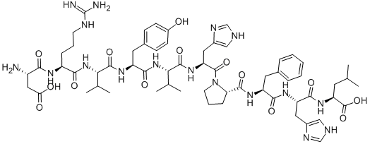 [Val5]アンギオテンシンI 化学構造式