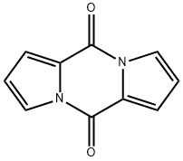 二羰雙吡咯, 484-73-1, 结构式