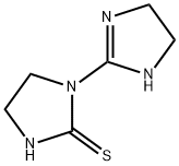 3-(2-IMIDAZOLINE-2-YL)-2-IMIDAZOLIDINETHIONE Structure