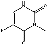 5-fluoro-3-methyl-1H-pyrimidine-2,4-dione Struktur