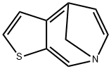 4,7-Methano-7H-thieno[2,3-c]azepine(9CI) 化学構造式