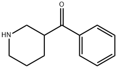 phenyl(piperidin-3-yl)methanone Structure