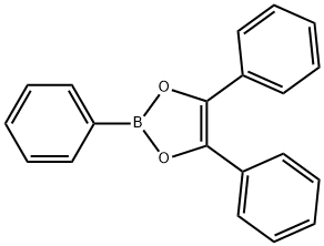 2,4,5-Triphenyl-1,3,2-dioxaborole 结构式