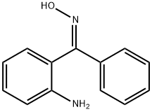 (Z)-2-アミノベンゾフェノンオキシム 化学構造式