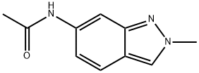 Acetamide,  N-(2-methyl-2H-indazol-6-yl)- Struktur