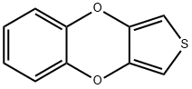 Thieno[3,4-b][1,4]benzodioxin (9CI) Struktur