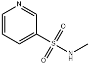 N-methyl-3-Pyridinesulfonamide Struktur