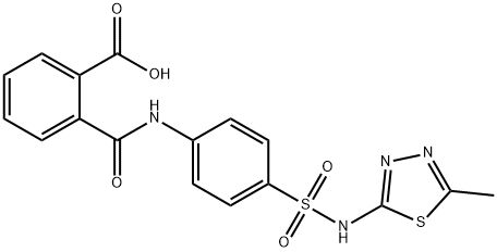 Phthalylsulfamethizol Structure