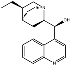 (8R,9S)-10,11-ジヒドロシンコナン-9-オール 化学構造式