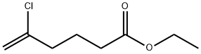 5-クロロ-5-ヘキセン酸エチル 化学構造式
