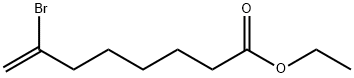 7-ブロモ-7-オクテン酸エチル 化学構造式